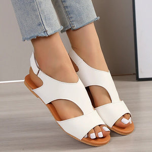 Minimalist Ankle Strap T-Strap Sandal