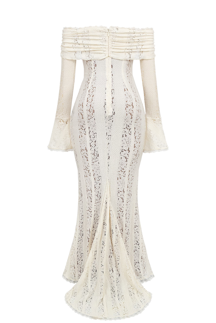 Women's Off-Shoulder Lace Dress – Long Sleeve Elegant Occasion Gown-83555-10ad5c24-750a-4a11-96e4-425cac6f4b77