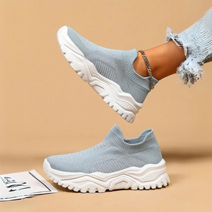 Knit Slip-On Sneakers - Modern Comfort Shoes