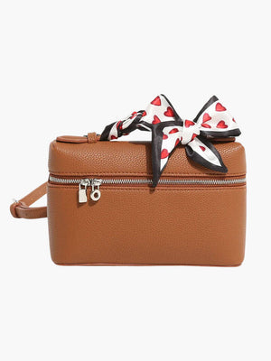 Structured Top Handle Bag - Silver Hardware