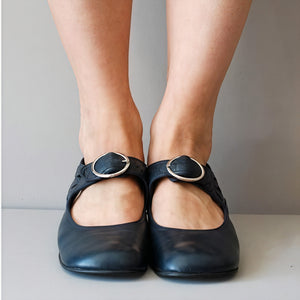 Classic Mary Jane Shoes - Buckle Strap Detail