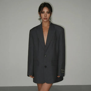 Modern Oversized Blazer - Structured Fit