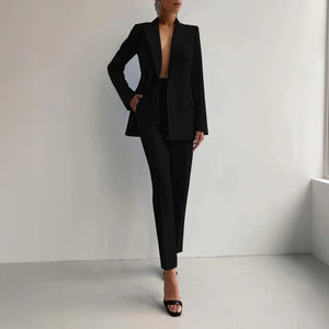 Double-Breasted Suit - Tailored Fit, Slim Leg