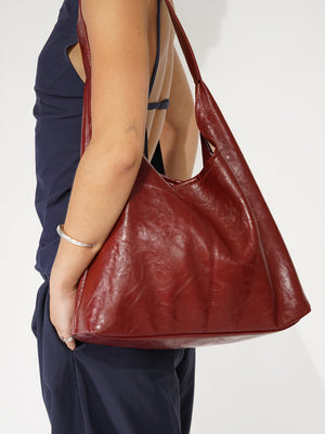 Crescent Hobo Bag - Slouchy Shoulder Design