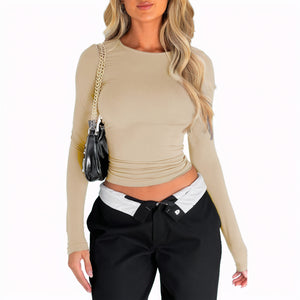 Fitted Long Sleeve Top - Modern Silhouette