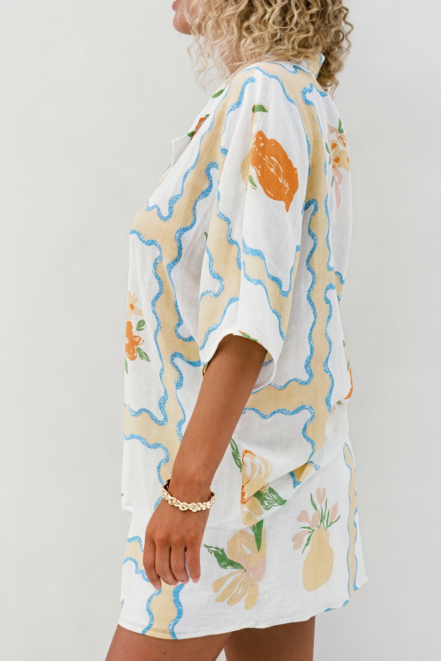Floral Sleepwear Set - Relaxed Fit Pajamas