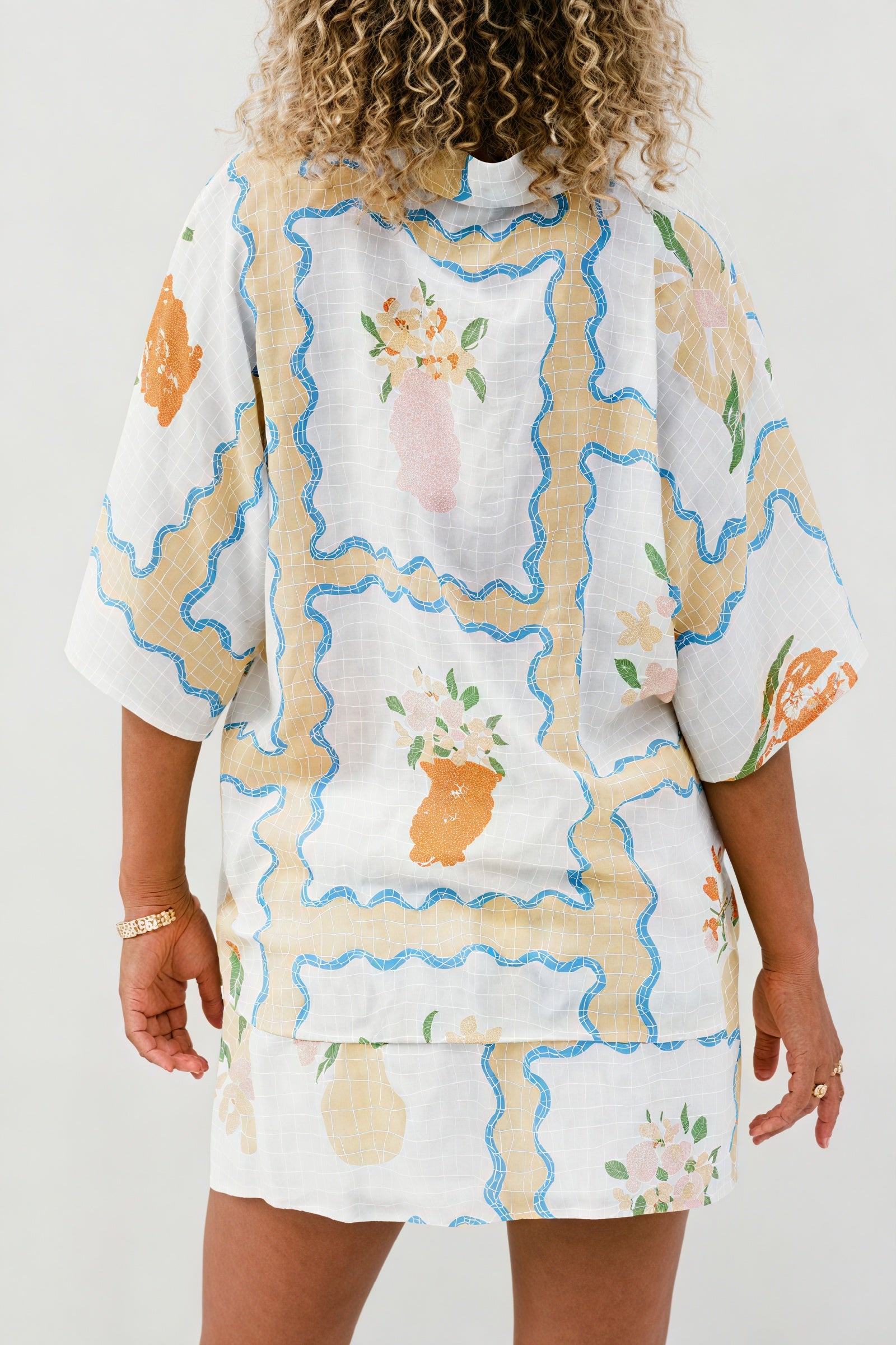 Floral Sleepwear Set - Relaxed Fit Pajamas