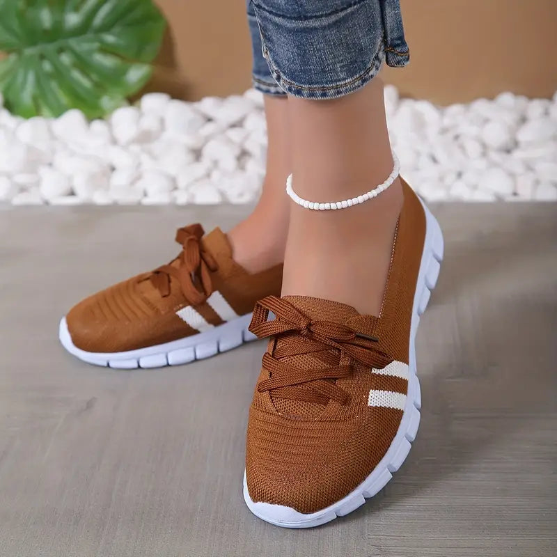 Versatile Knit Sneakers: Comfort for Everyday Adventures