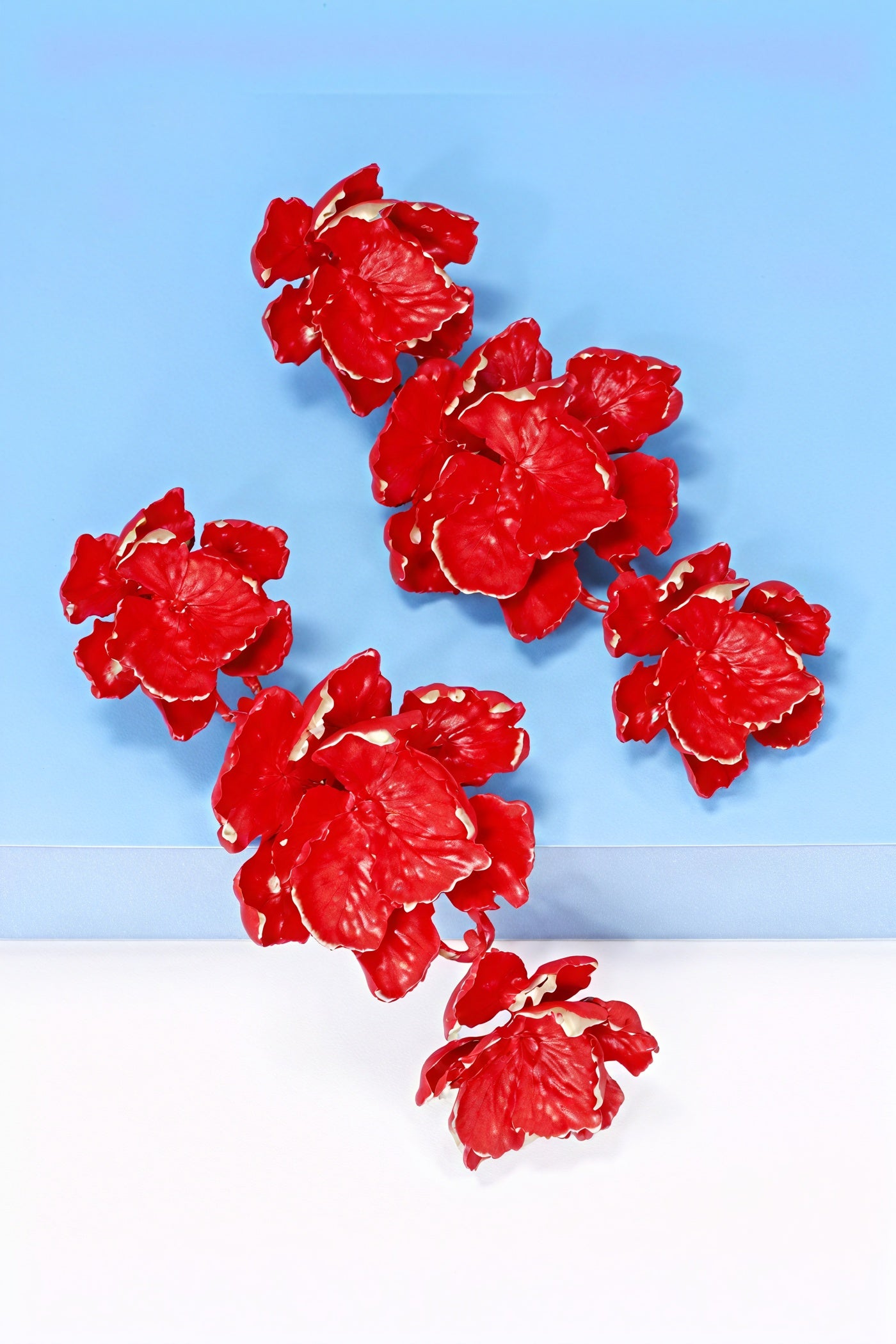 Floral Drop Earrings - Tiered Flower Design