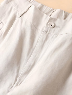 Wide-Leg Culottes - High-Waisted Modern Pant