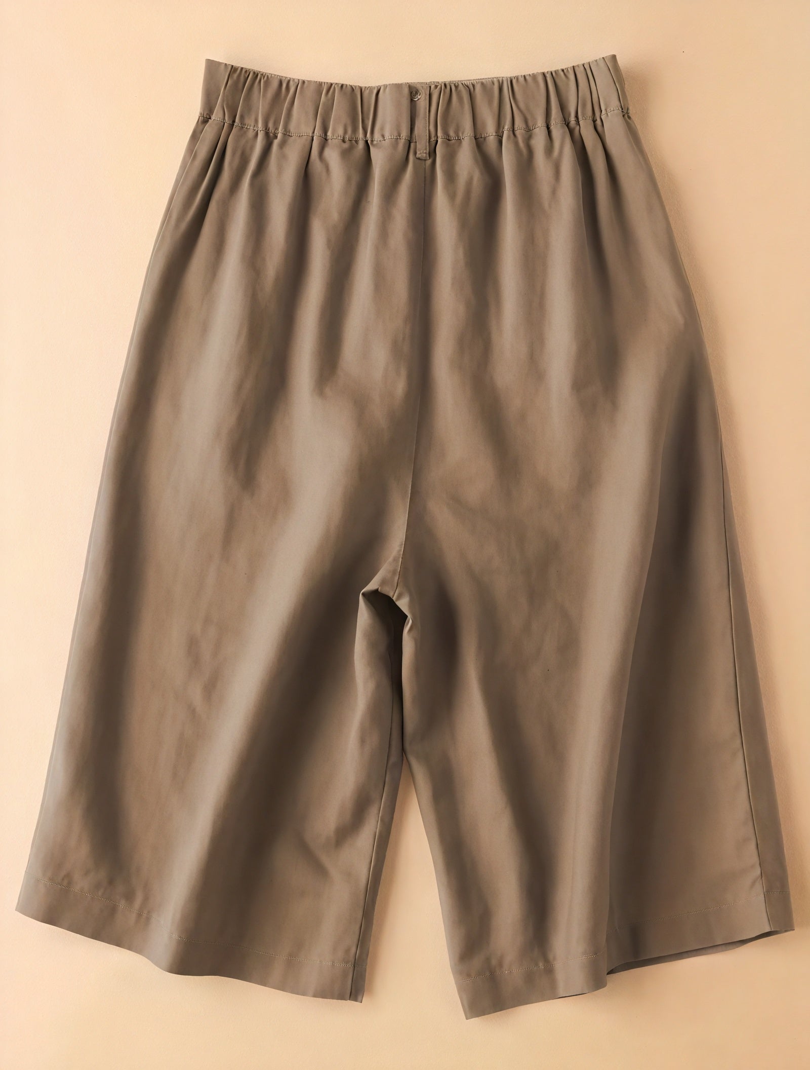 Wide-Leg Culottes - High-Waisted Modern Pant