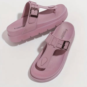 Sculpted Sole Sandals: Modern Comfort, Minimalist Design