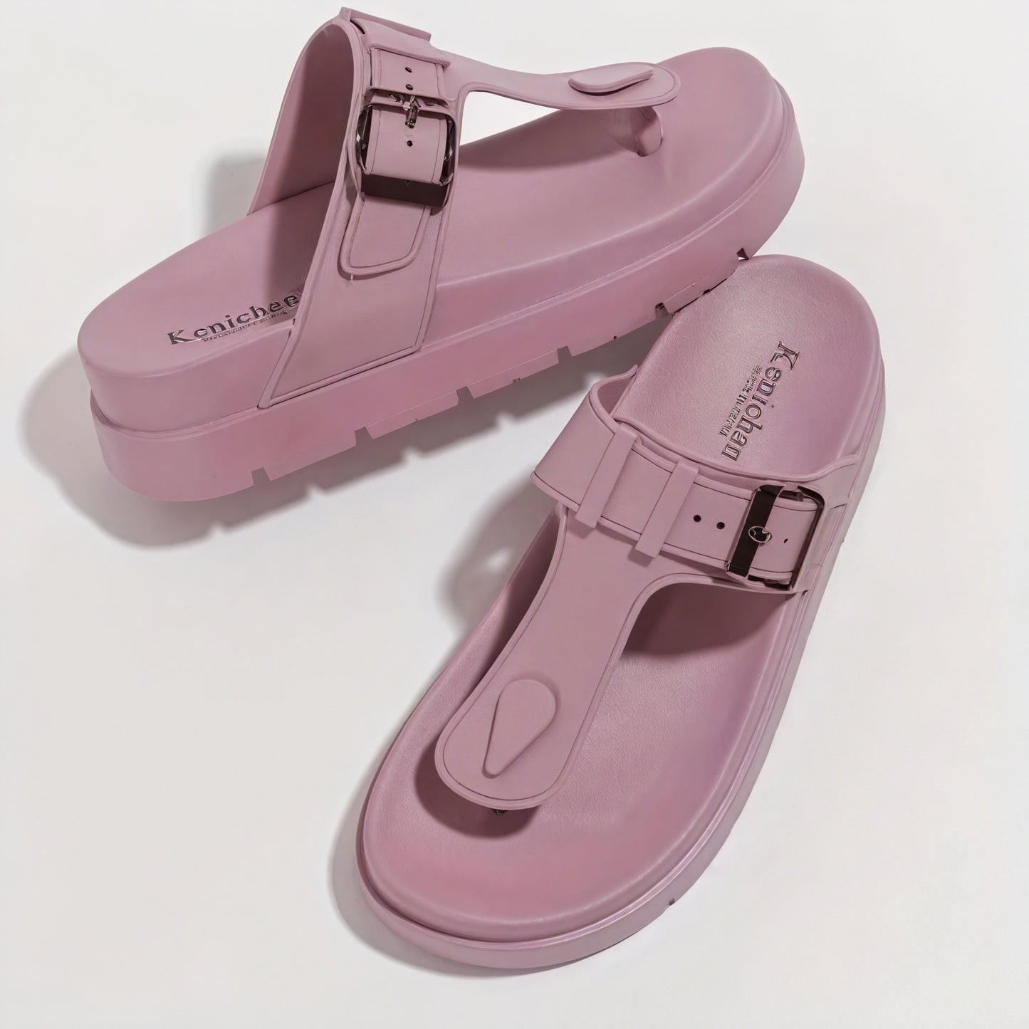 Sculpted Sole Sandals: Modern Comfort, Minimalist Design