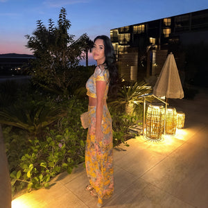 Women's Floral Print Two-Piece Outfit – Crop Top & Maxi Skirt Set-83559-c4234883-5bf0-4c19-b8a9-fe0555226b8a