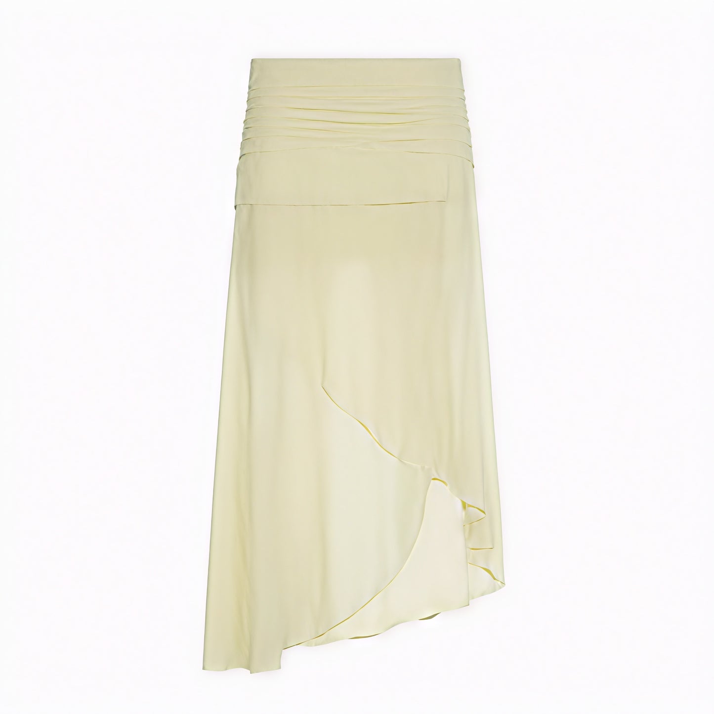 Women's Floral Spaghetti Strap Dress – Ruched Asymmetrical Hem, Flowing Skirt-83580-394355c1-9b5e-4fa0-bdfb-832a5474debf