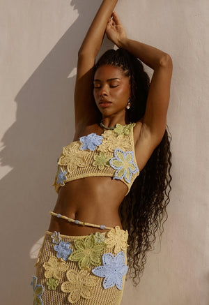 Women's Handmade Crochet Floral Two-Piece Dress Set, Bohemian Style-83755-cb11c182-4210-43e5-ab30-03a214ae99c1