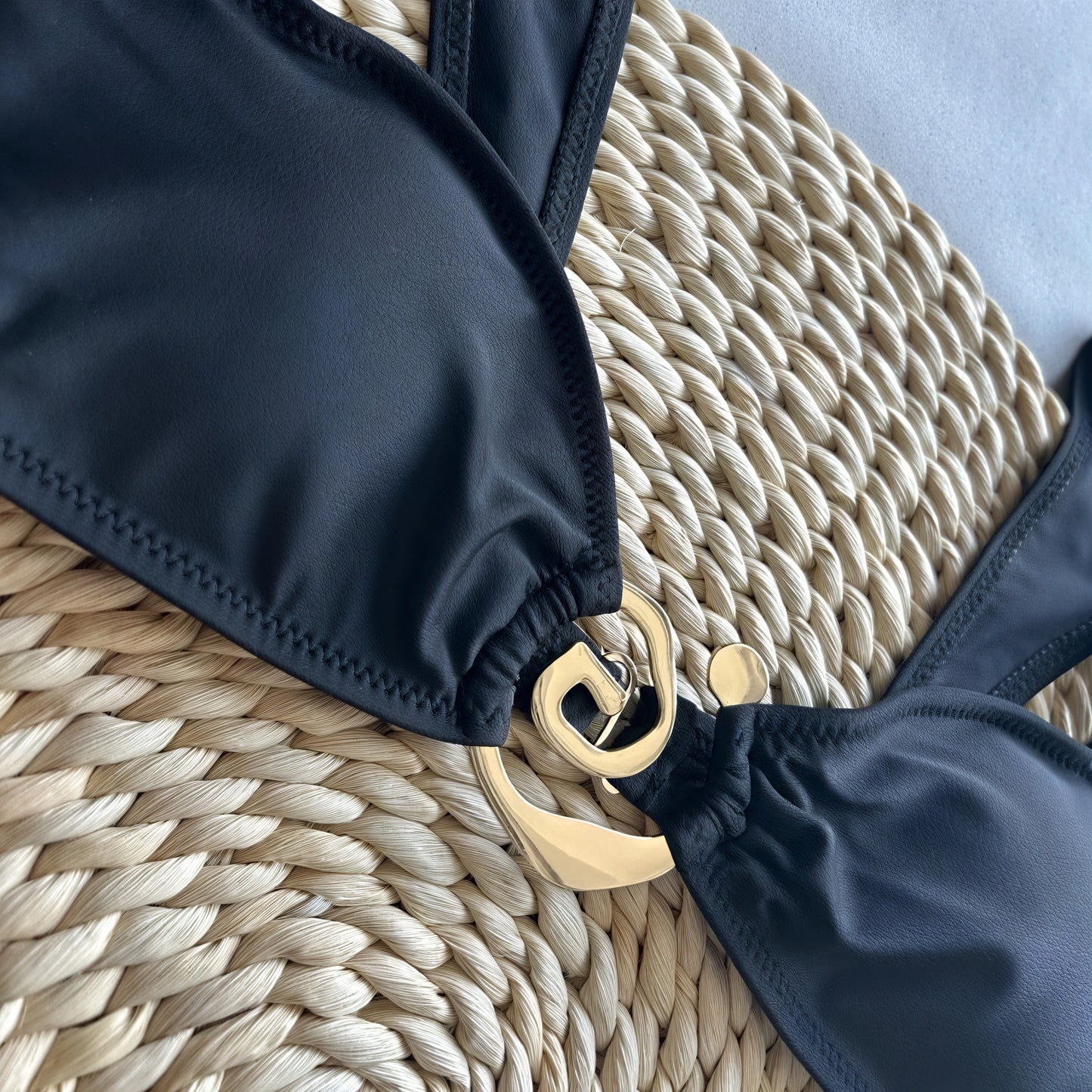 Women's Black One-Piece Swimsuit – Elegant Decorative Hardware-83767-a0faa122-5d0f-4e01-94d7-77b101bc654d