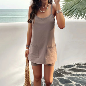 Relaxed Two-Piece Set with Pockets