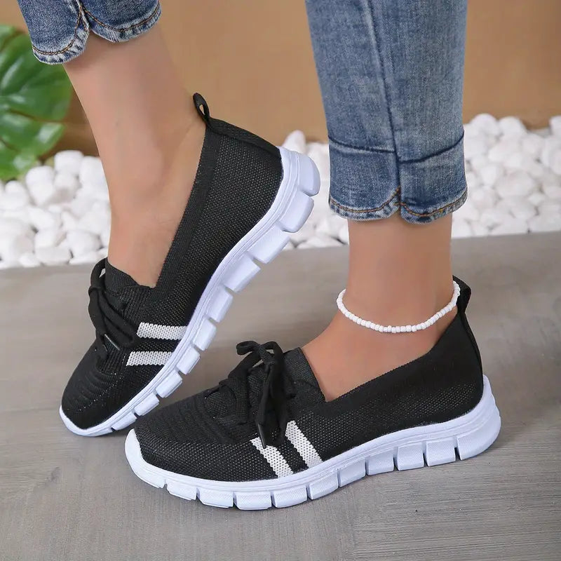 Versatile Knit Sneakers: Comfort for Everyday Adventures