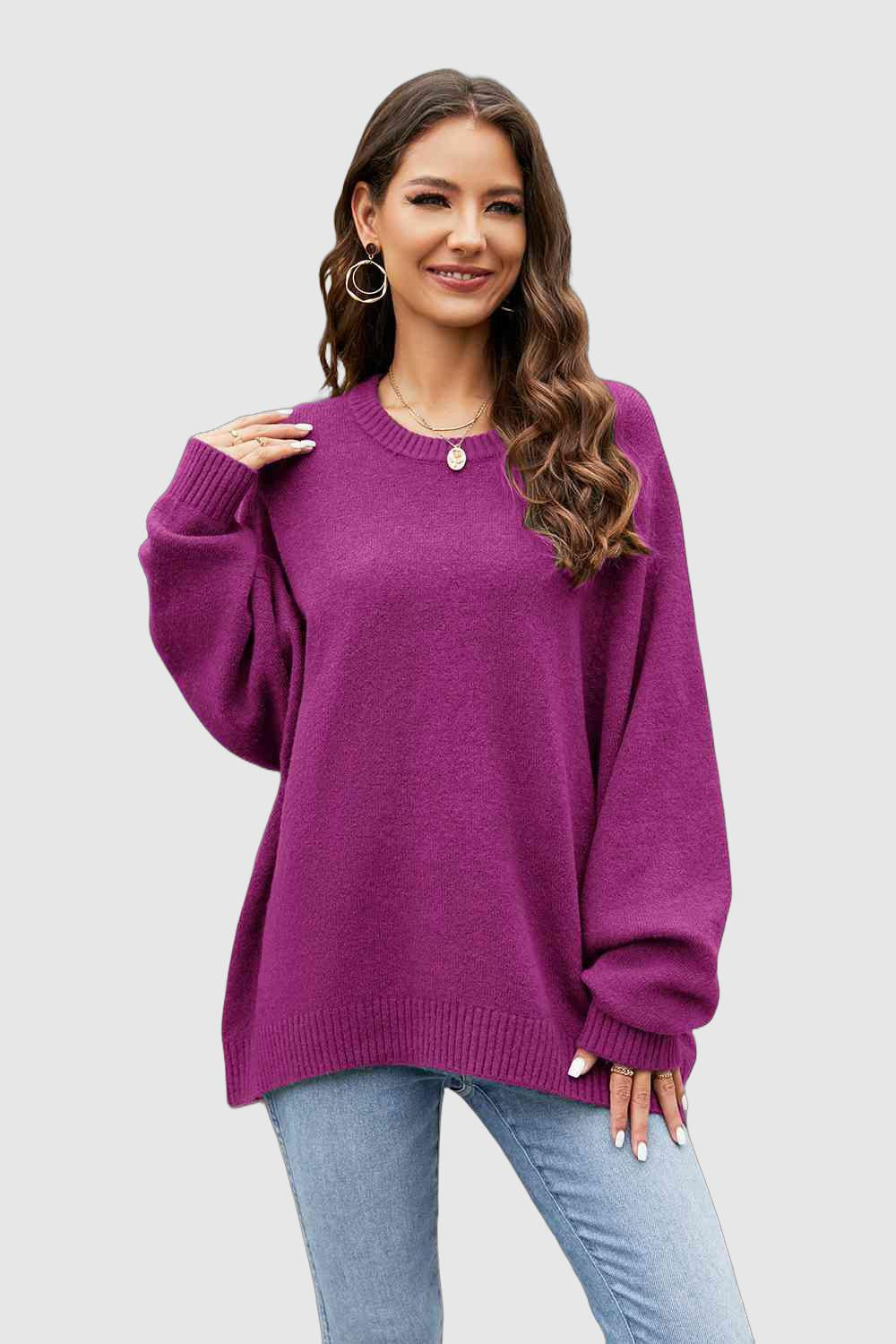 Cozy Knit Pullover | Women's Sweater • Relaxed Fit