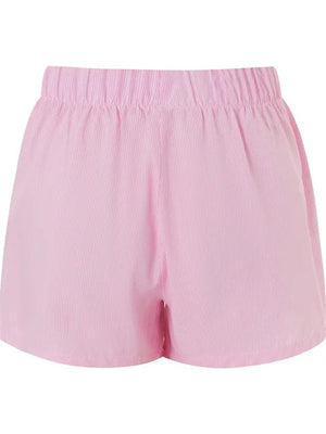Men's Cotton Striped Shorts – Elastic Waistband, Classic Style, Basicfold-81738-a27bee70-897b-4a62-ac46-aeb4e540feae