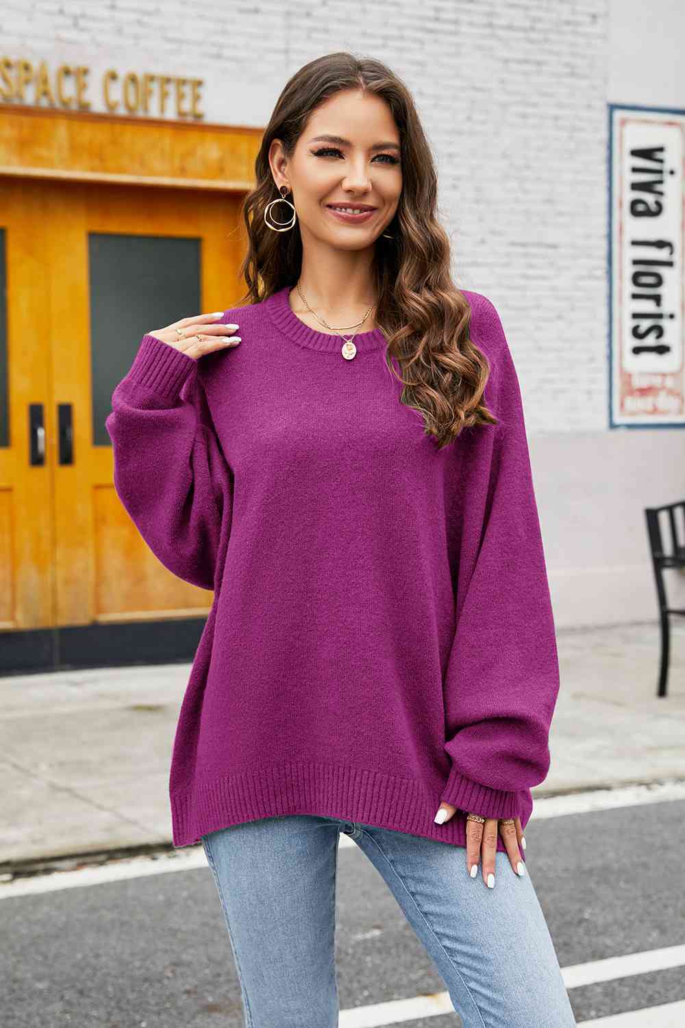 Cozy Knit Pullover | Women's Sweater • Relaxed Fit
