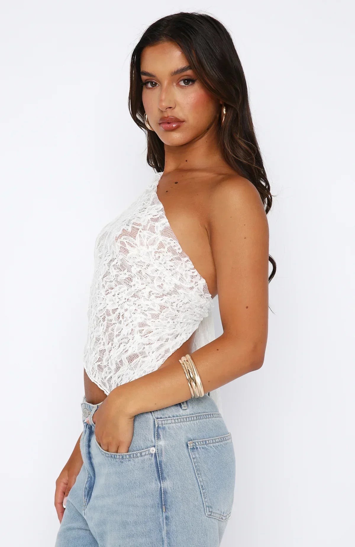 Women's Lace One-Shoulder Asymmetrical Cocktail Dress-83517-ba0e3be8-56b8-4e07-902e-675b9c9599e1