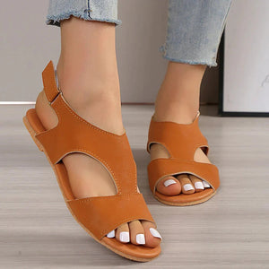 Minimalist Ankle Strap T-Strap Sandal