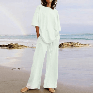 Activewear Set: Wide-Leg, High-Waisted, Relaxed